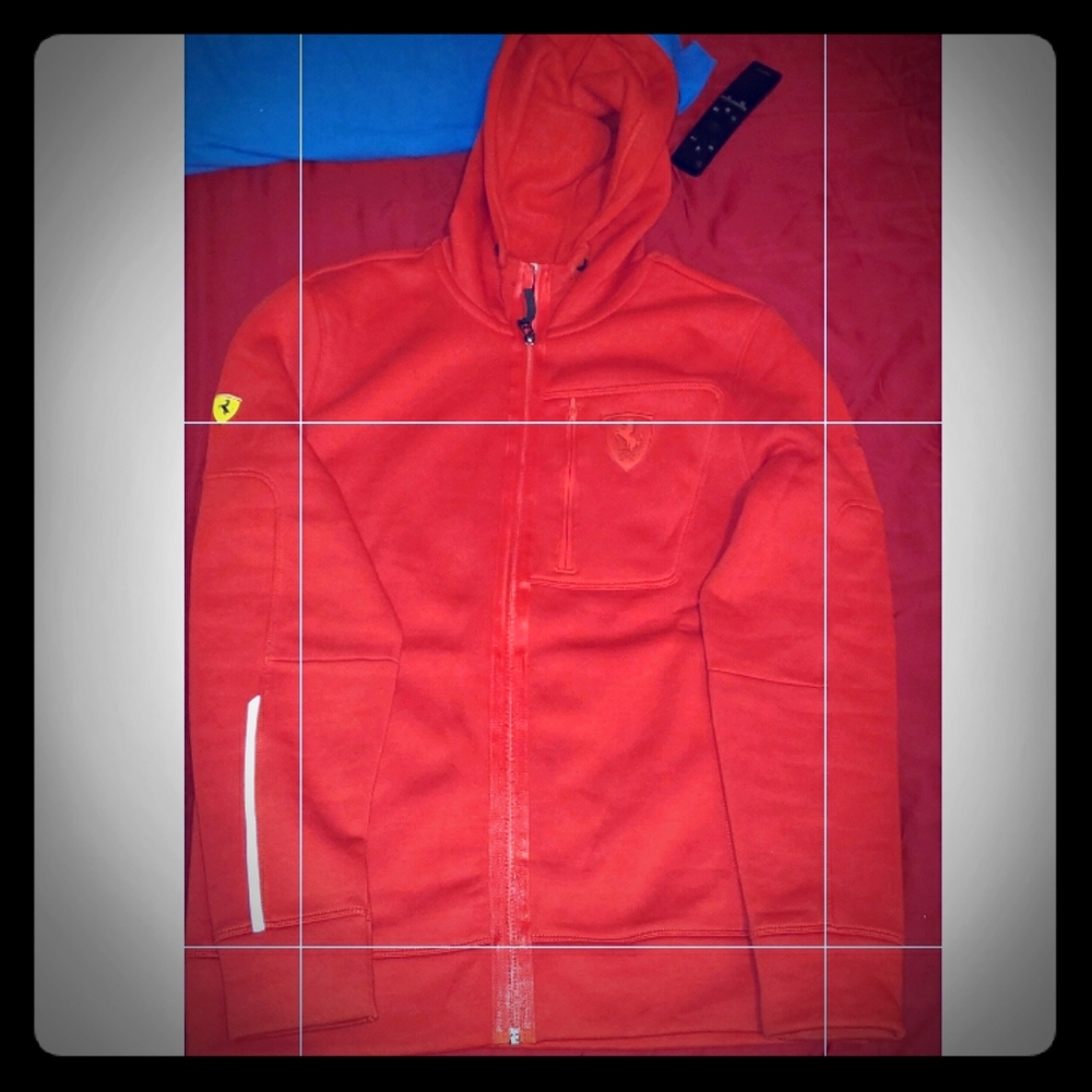 Scuderia ferrari puma sweat jacket